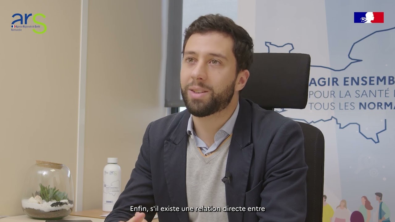 Dr Antoine DESLANDES, Médecin de Santé publique à l’ARS Normandie