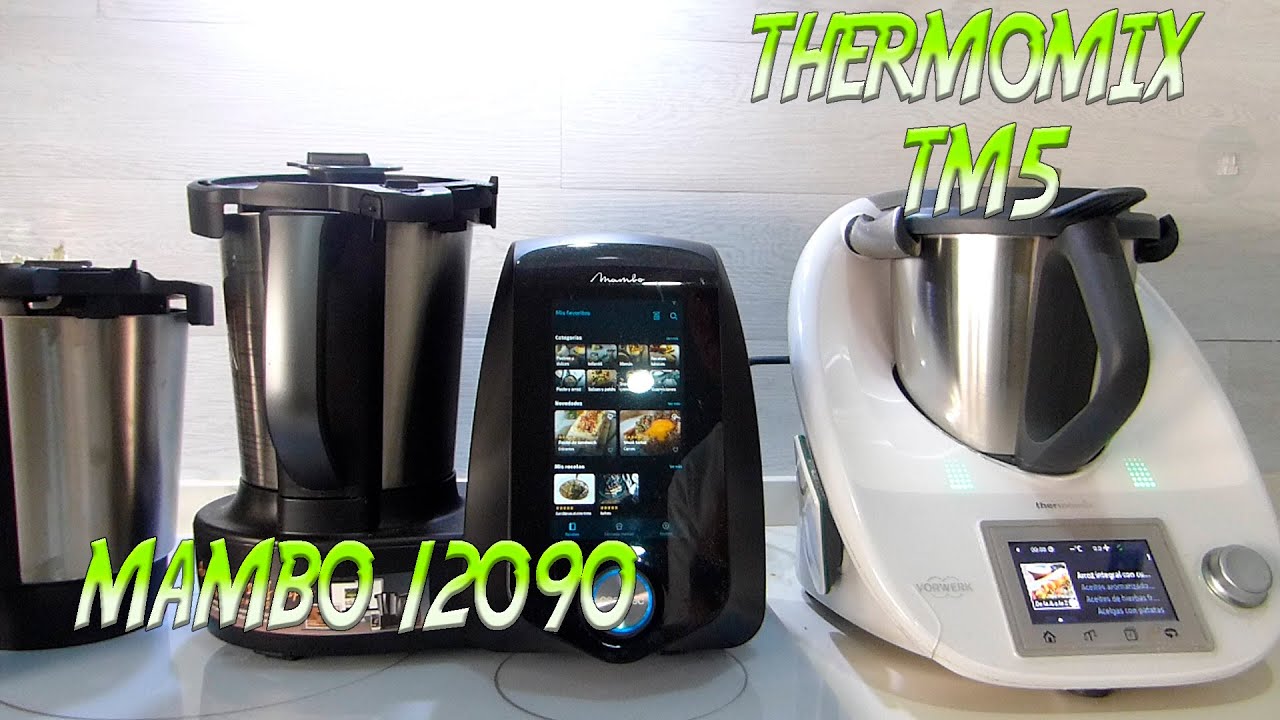 Cecotec MAMBO 12090 Habana VS Thermomix TM5. Comparativa y cuál comprar