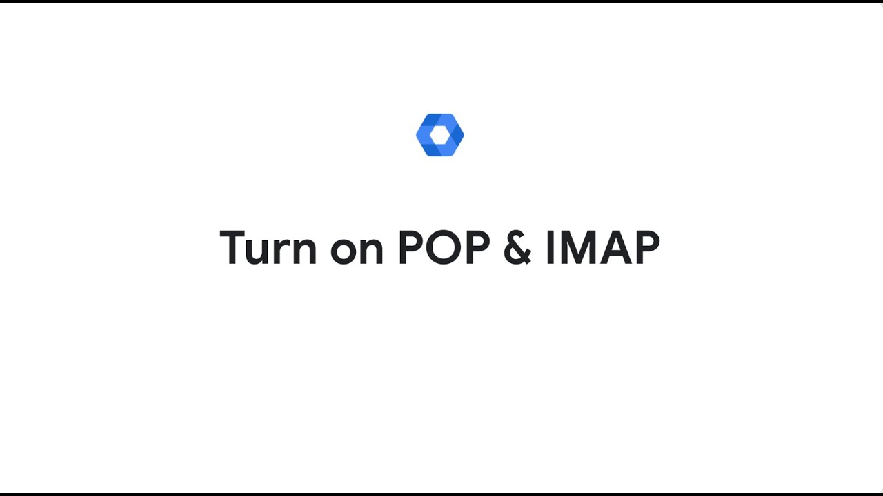 Включить POP и IMAP