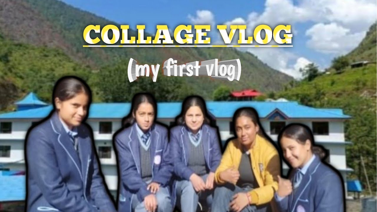 MY FIRST VLOG | COLLAGE VLOG 🔥 