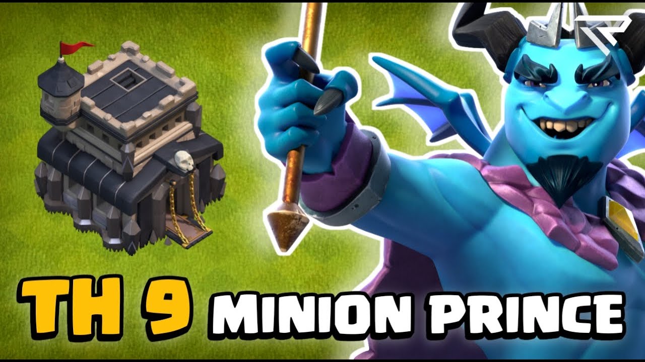 REKOMENDASI 3 KOMBO TH 9 MENGGUNAKAN MINION PRINCE!!🔥 - COC Indonesia