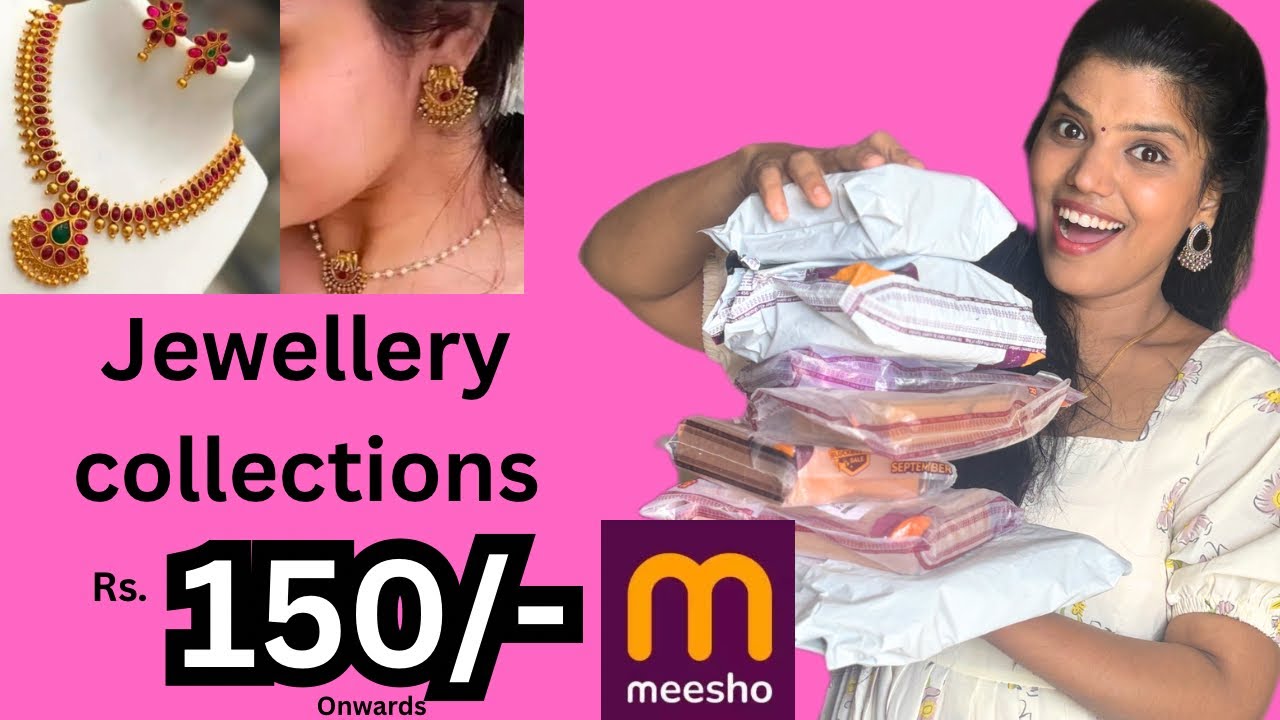 Meesho Jewellery Review 💍 | Trendy Collection Starts From ₹150 | Diwali Series 2025 🎉 Episode 9