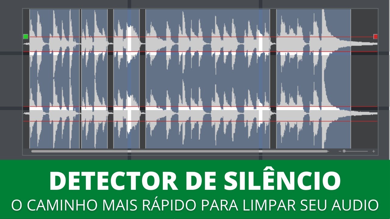 LIMPE SUAS PISTAS EM SEGUNDOS - Como Detectar Silencio Automatico no Cubase