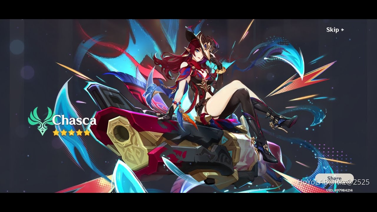 Chasca Pulls + building her as much as I could Day 1