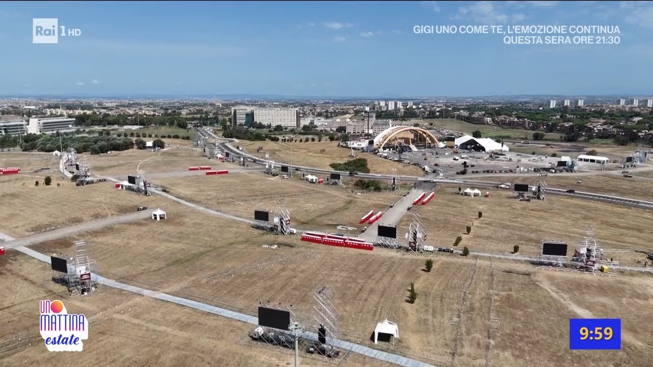 Giubileo dei giovani, attesi oltre 500mila pellegrini da 146 paesi - Unomattina Estate 25/07/2025