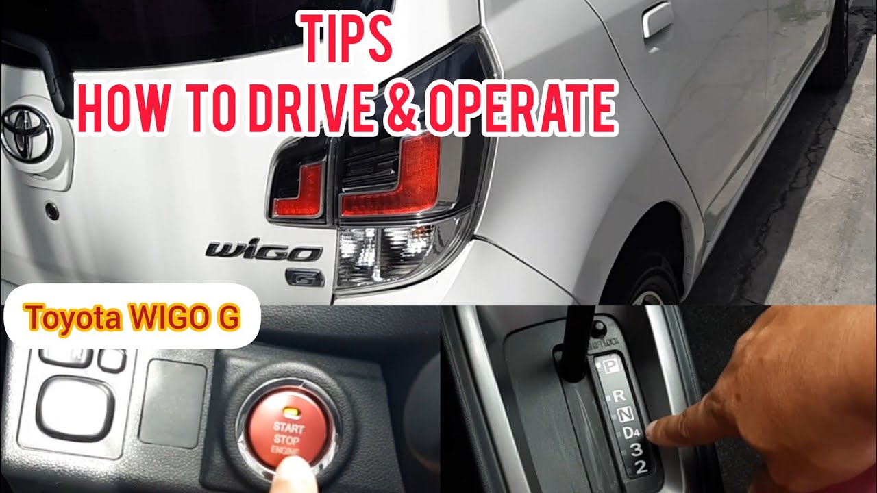 Tips How To DRIVE Or Operate  TOYOTA WIGO G AUTOMATIC TRANSMISSION MODEL 2022