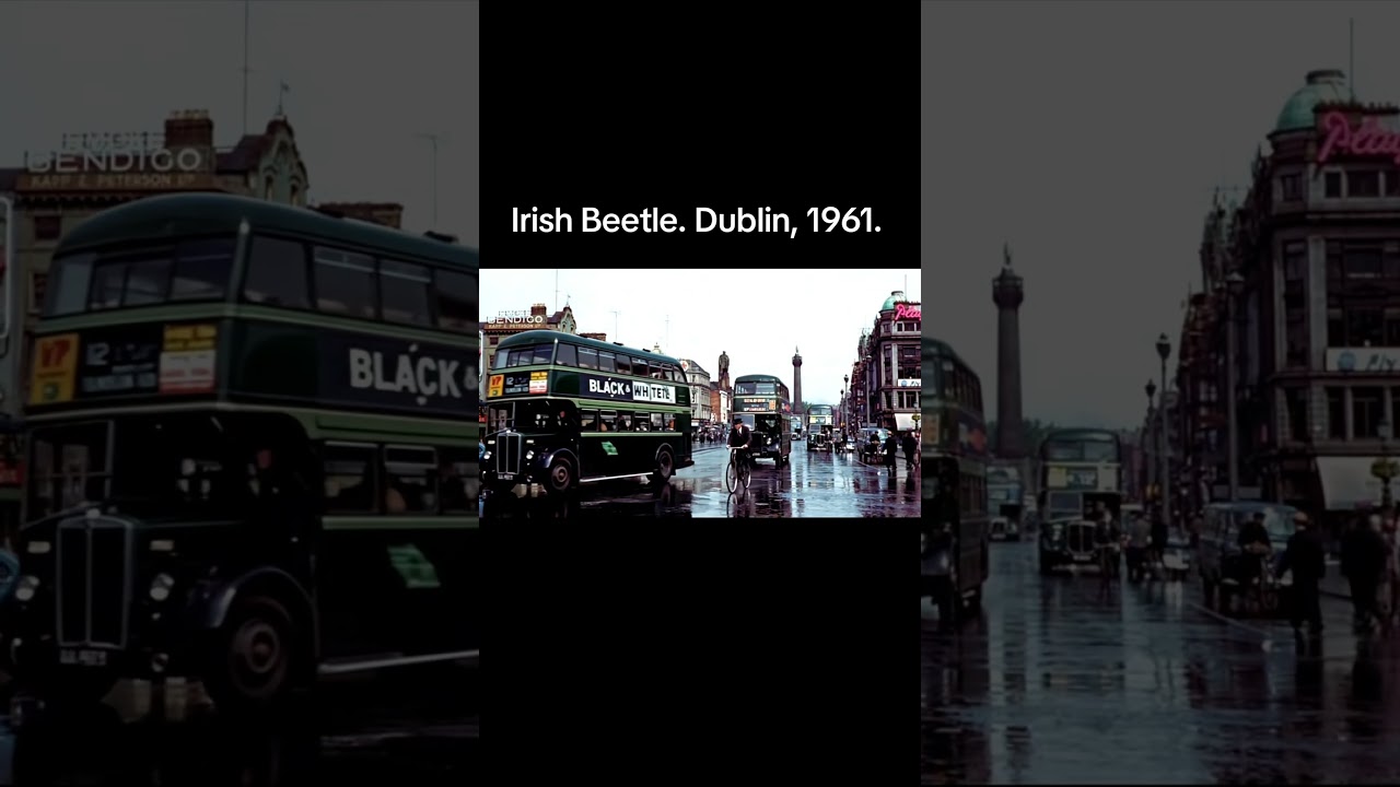 Photo by Charles Cushman.  #Ireland #ThenAndNow #TimeTravelVibes&nbsp;#dublin #memorymotion #newreel