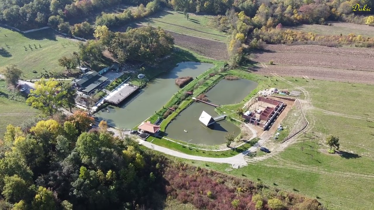 RESAVSKO ETNO SELO IZ VAZDUHA , DESPOTOVAC ,  SERBIA FROM THE AIR
