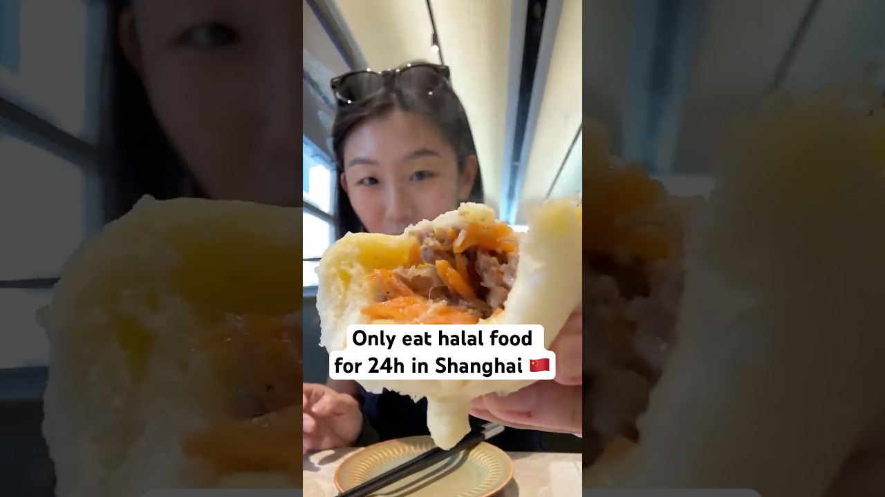 Только халяльная еда на целый день в Шанхае🇨🇳 СНОВА (Эпизод 52 из 100 настоящих китайских блюд)