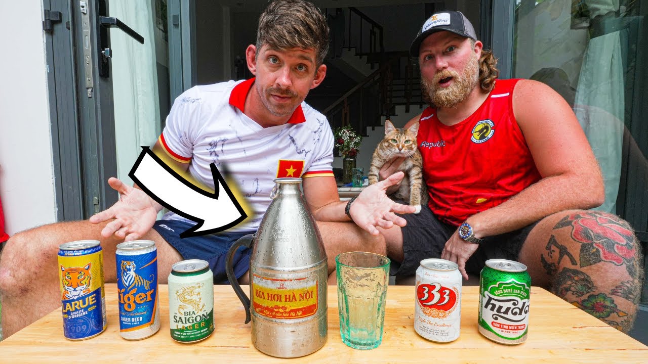 Cheapest Beer in the World (VIETNAM) - Taste Test