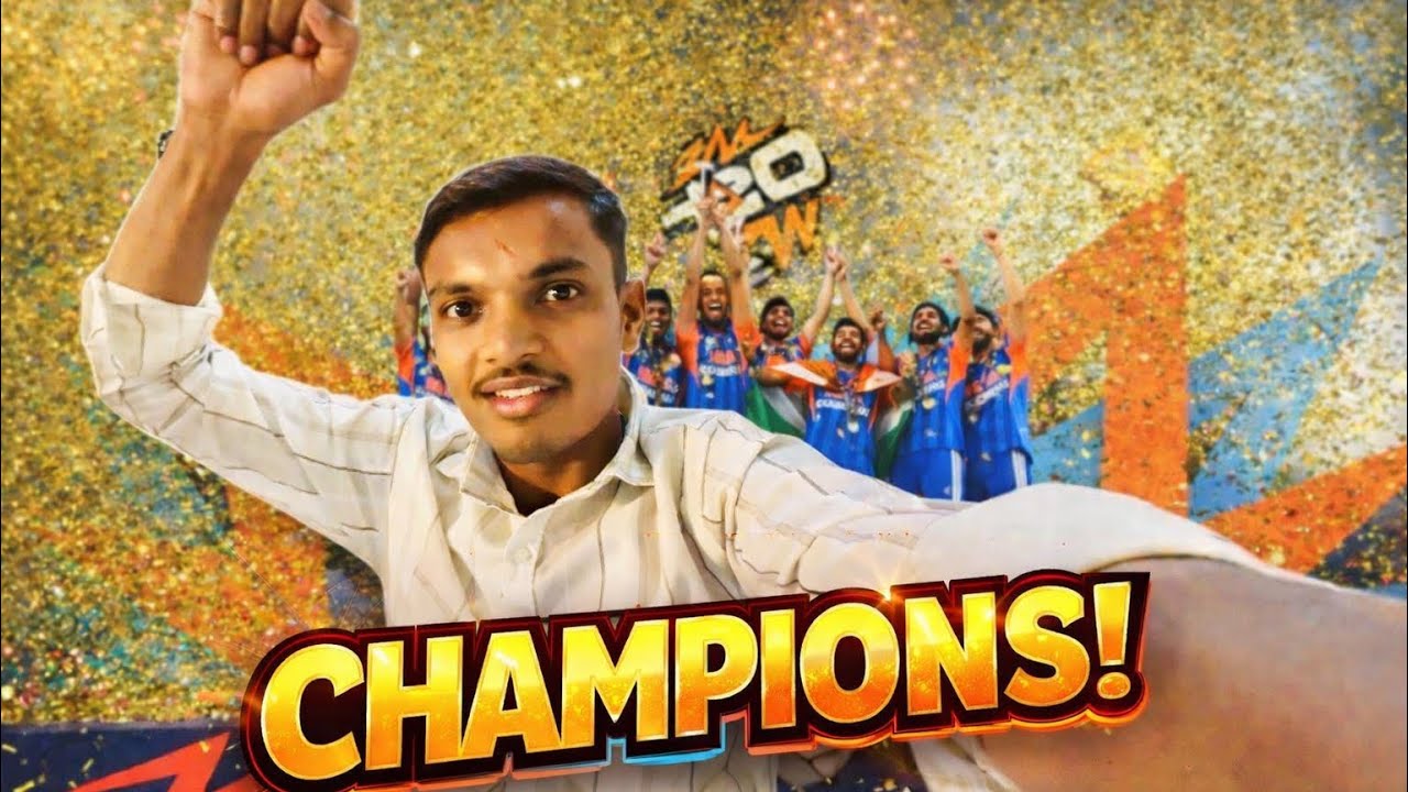 History Created! India Wins T20 World Cup 🏆 | भारत बना T20 वर्ल्ड चैंपियन 🇮🇳