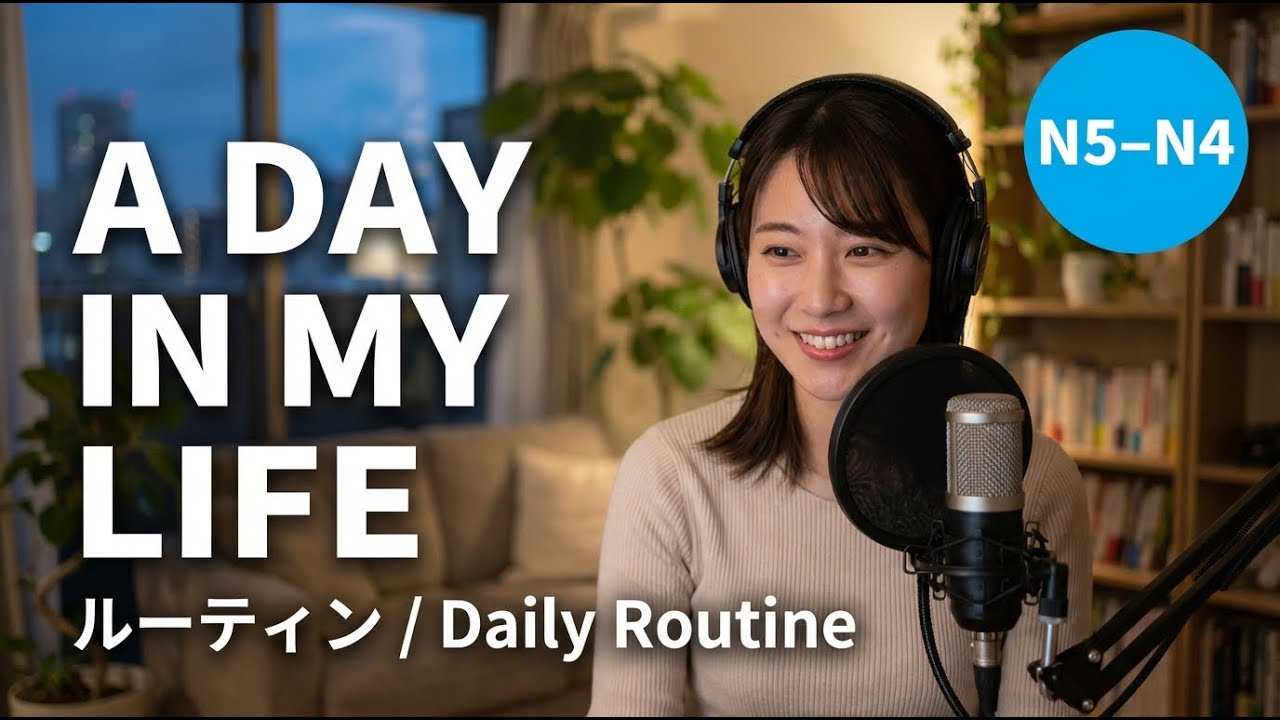 A Day in My Life: Relaxing Japanese Podcast for Daily Listening