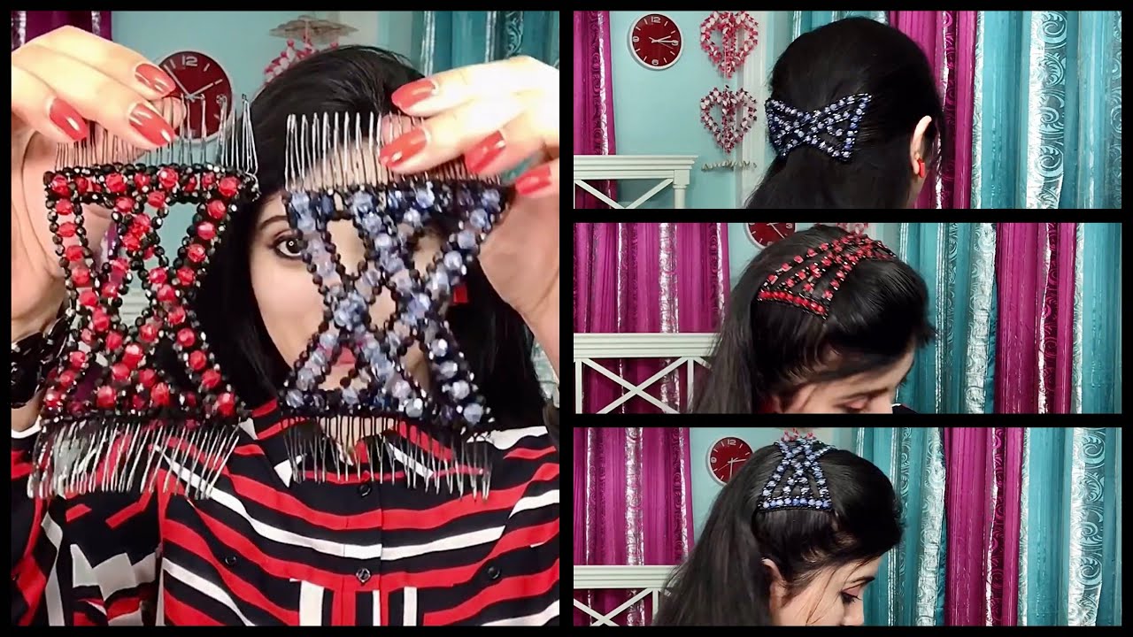 3 OPEN HAIR HAIRSTYLES With Hair Zing | Hairstyle Easy And Beautiful