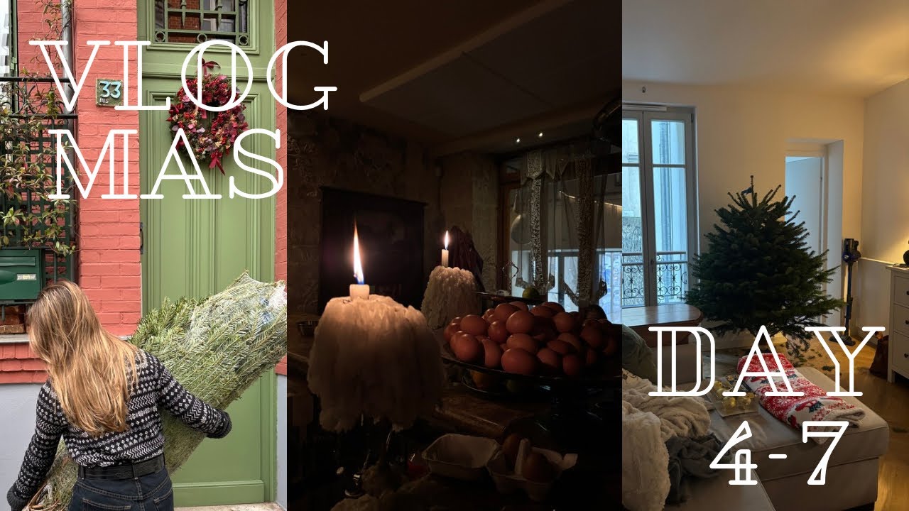 weekend vlogmas in Paris 