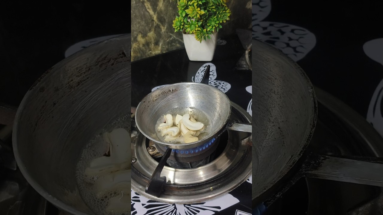 kaju Fry #shorts #shortsfeed #ytshorts #cooking