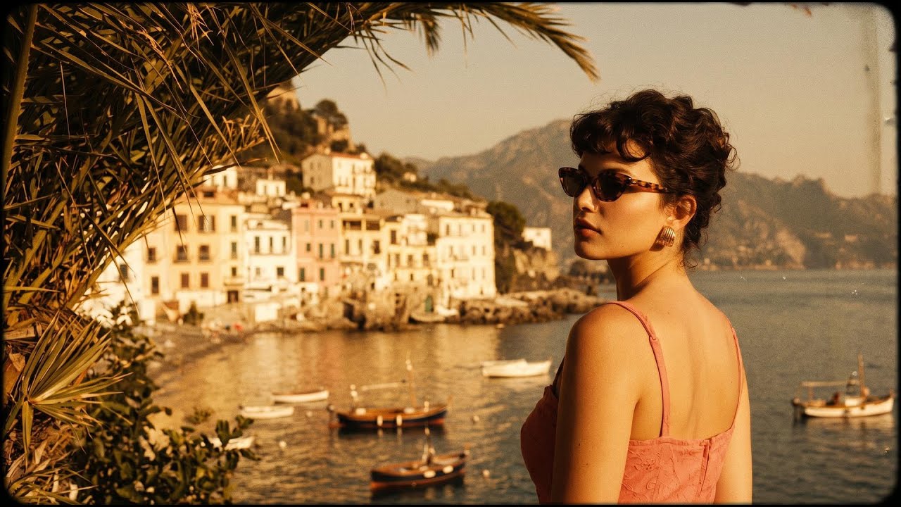 Italian Love Songs 🇮🇹 1960s Romantic Female Ballad by the Sea | Terrazza sul Mare ❤️ Ti Amo