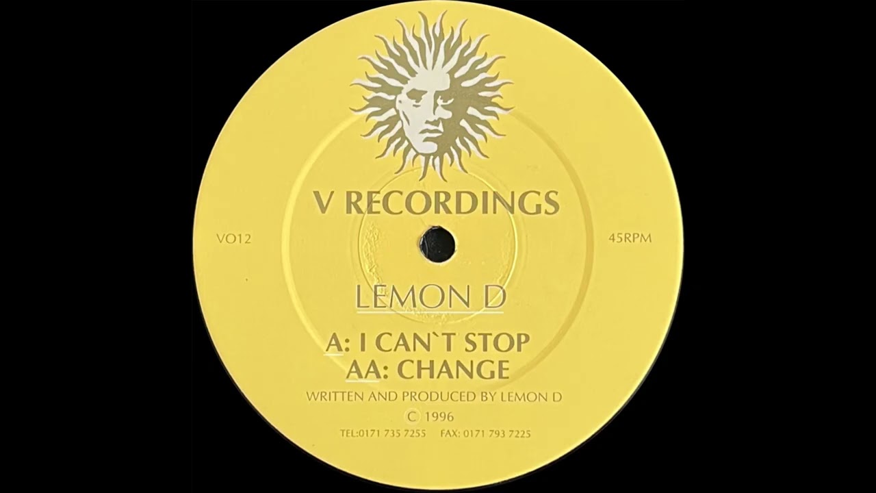 Lemon D - I Can't Stop