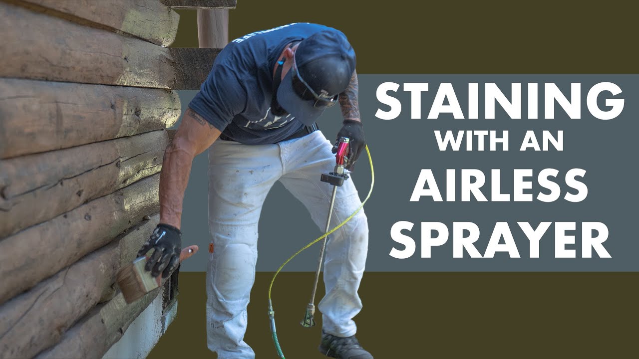 Should You Back Brush Stain? Spraying vs Back Brushing Stain.