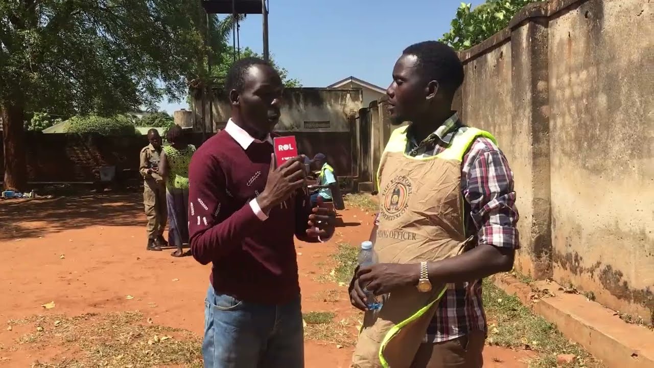 Presidential Election Day in Gulu City