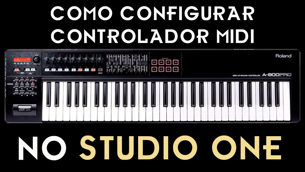 Studio One - Como Configurar Seu Controlador MIDI no Studio One