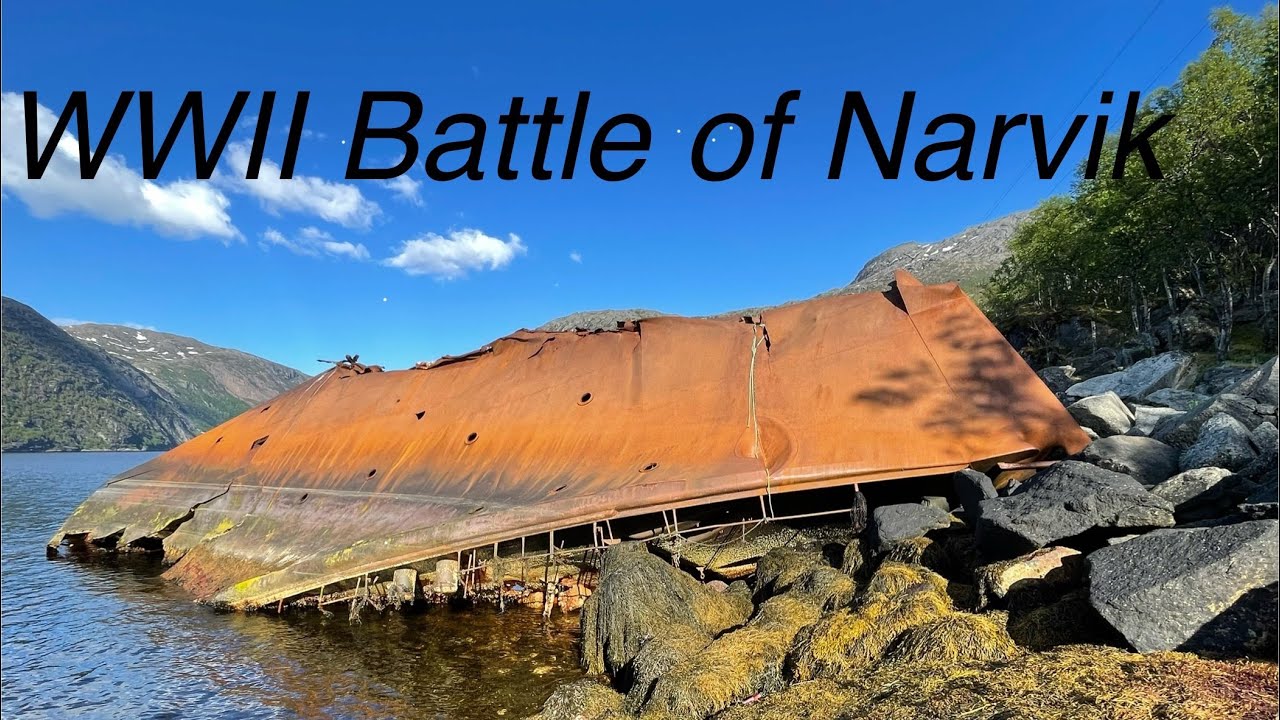 German WWII Destroyer still laying there