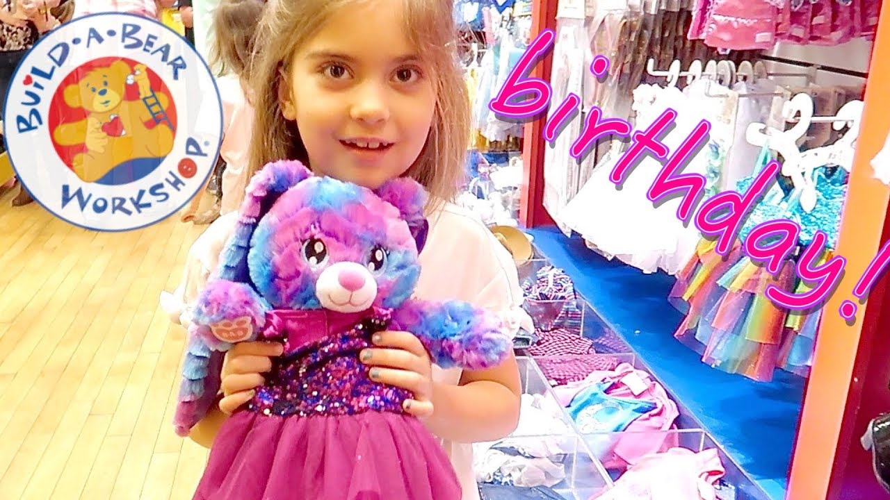 AWESOME BUILD-A-BEAR BIRTHDAY PARTY!!