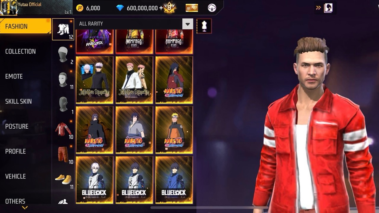 NOOB 👉 TO 👉 PRO🤑 SPEND 600,000,000💎 IN NEW ACCOUNT LEVEL 1 FREE FIRE⚡️