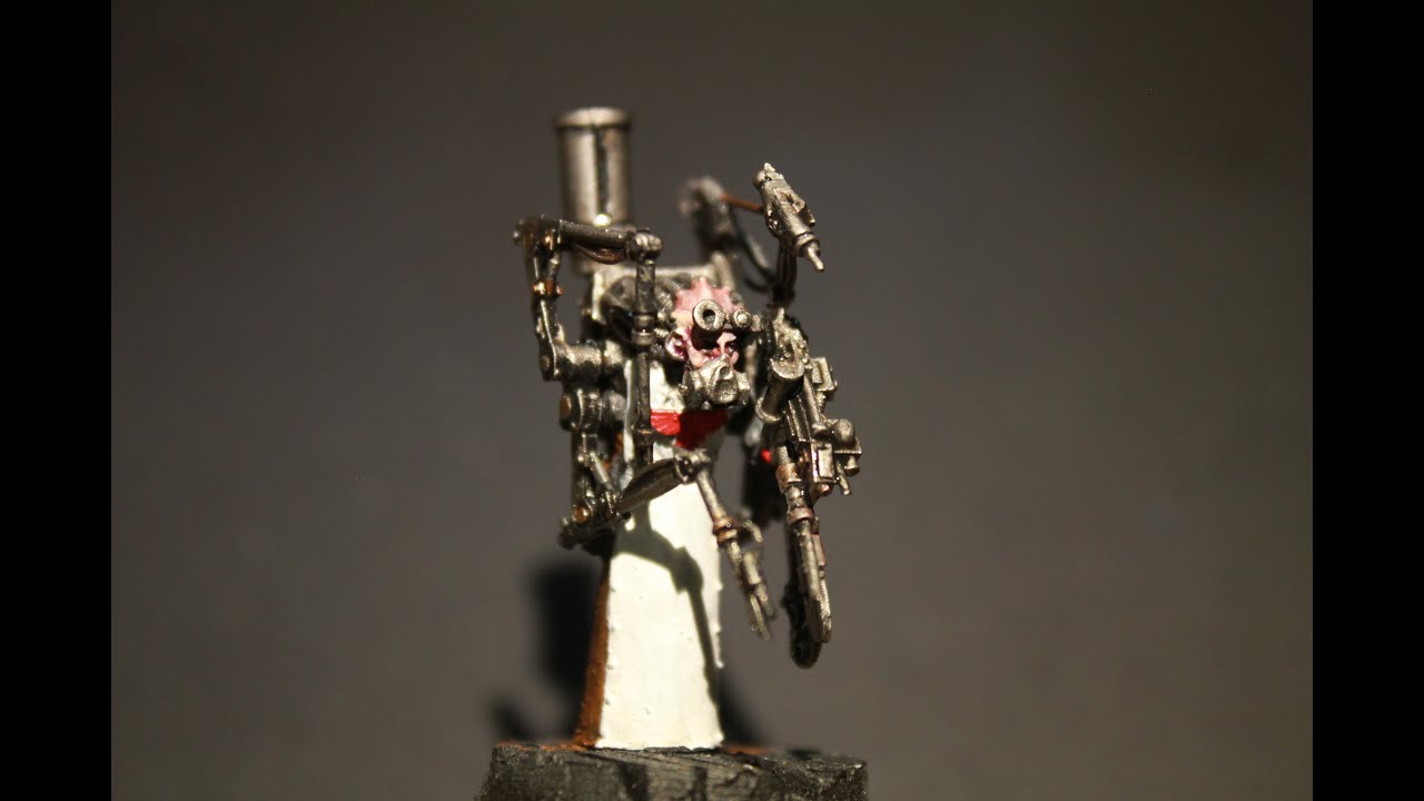 How to Paint Creepy Nurse Servitor - Part 1 - Tookeywhy JPC App Vid
