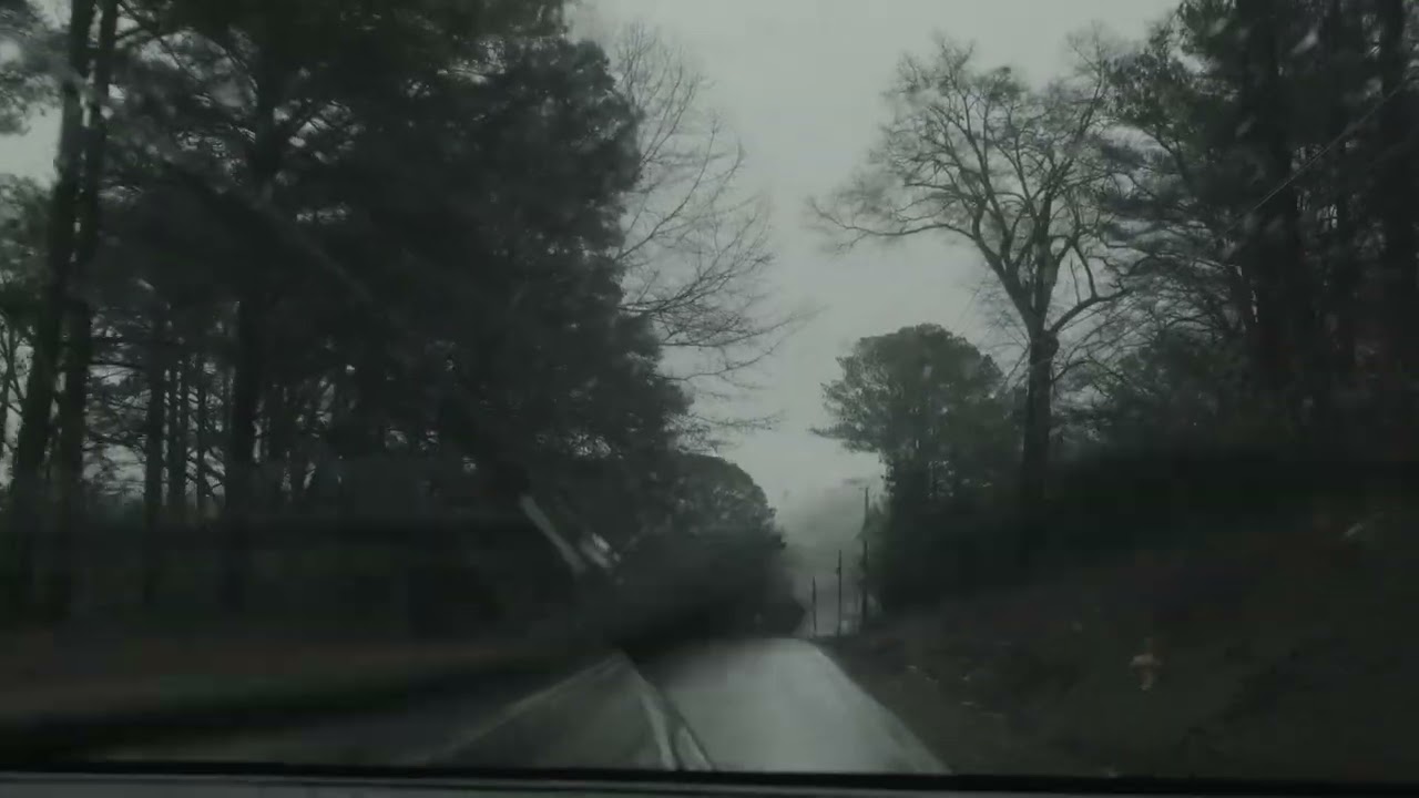 Rainy day in the neighborhood. Stay as long as you like.