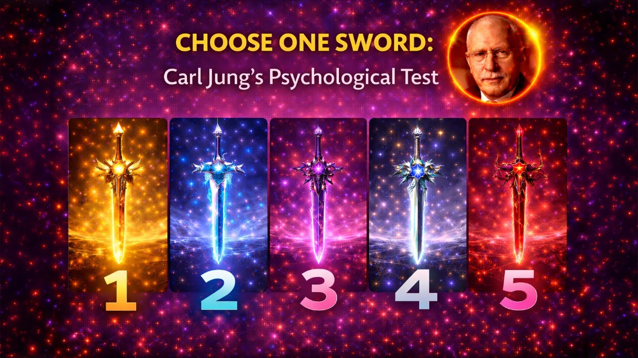Don’t Overthink — Choose a Sword 1–5 | What It Reveals About Your Inner Protector Jungian Test
