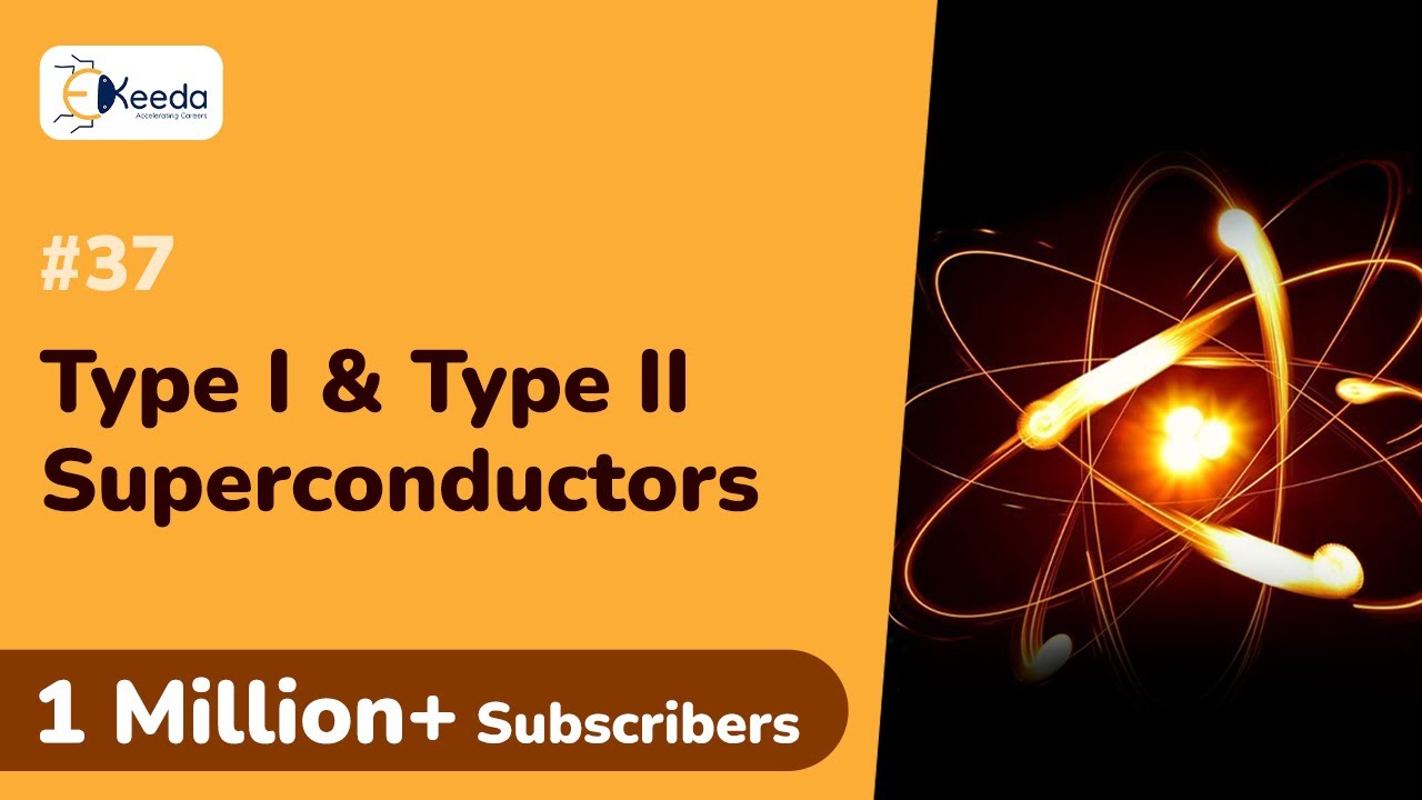 Type I and Type II Superconductors - Superconductors & Supercapacitors - Engineering Physics 1