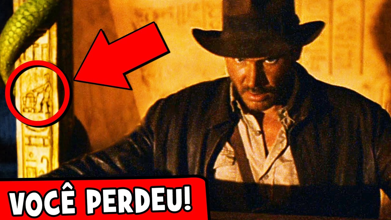 33 DETALHES que você PERDEU em INDIANA JONES | Os caçadores da arca perdida 🎬