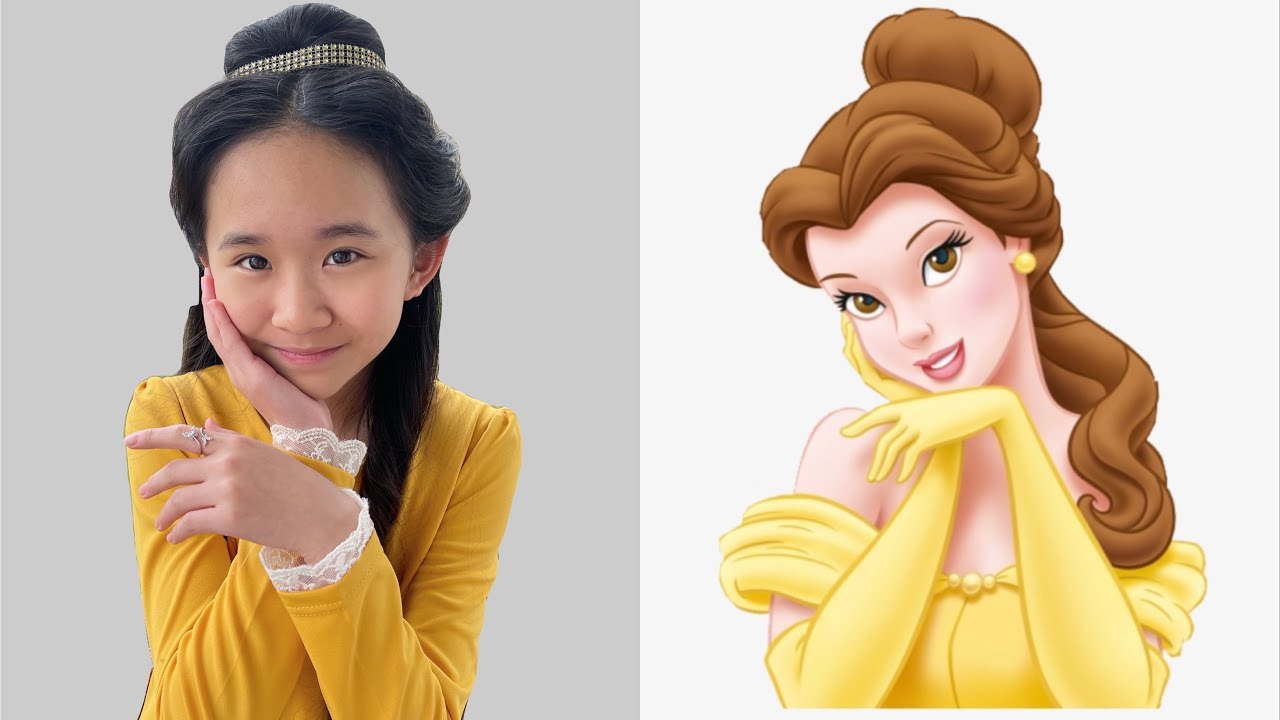 Beauty and the Beast Belle's Hairstyle With Kate!