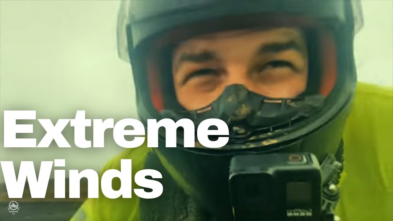 The Strongest Storm I Experienced on a Motorcycle / Iceland Trip E.P.4 (Yamaha XJ 600)