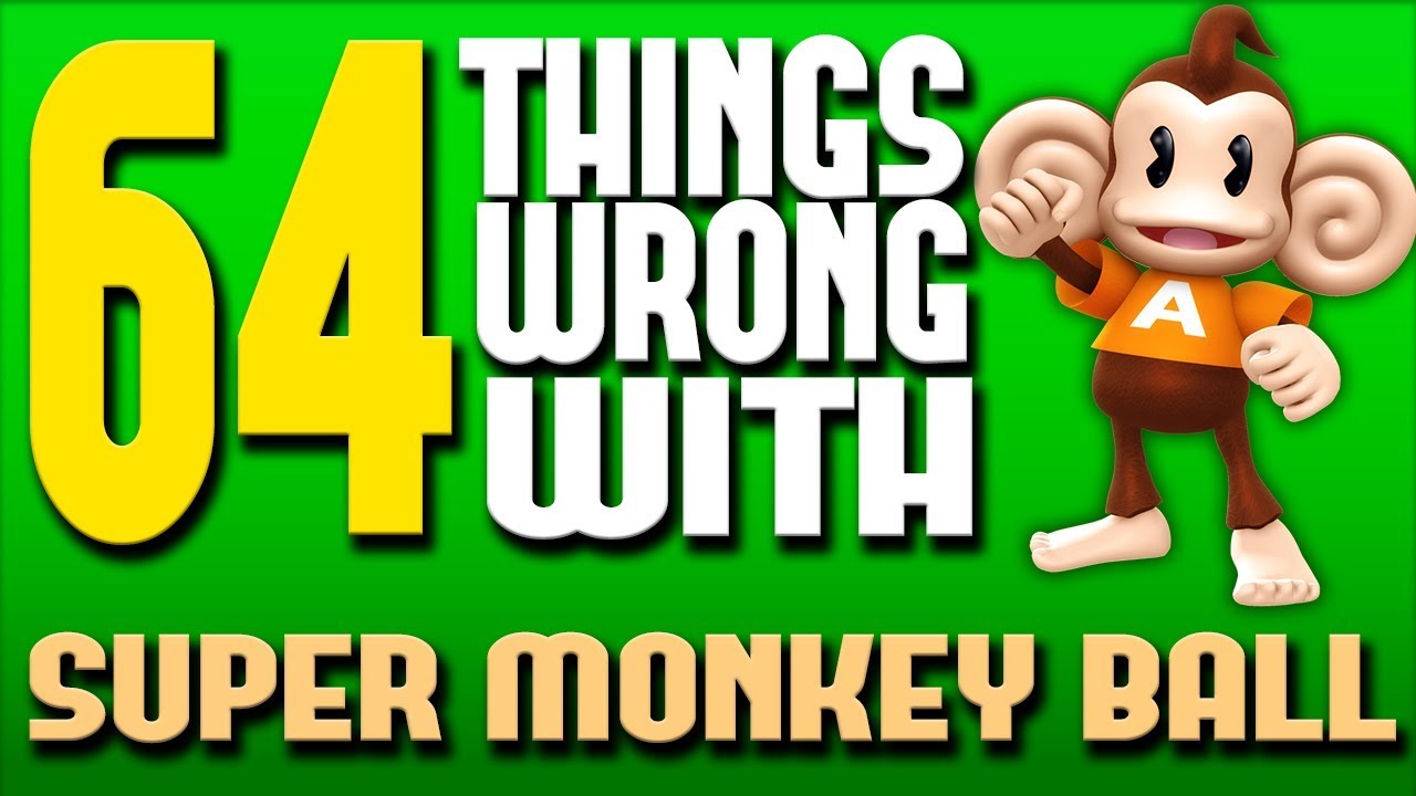 64 Things WRONG With Super Monkey Ball (PARODY)