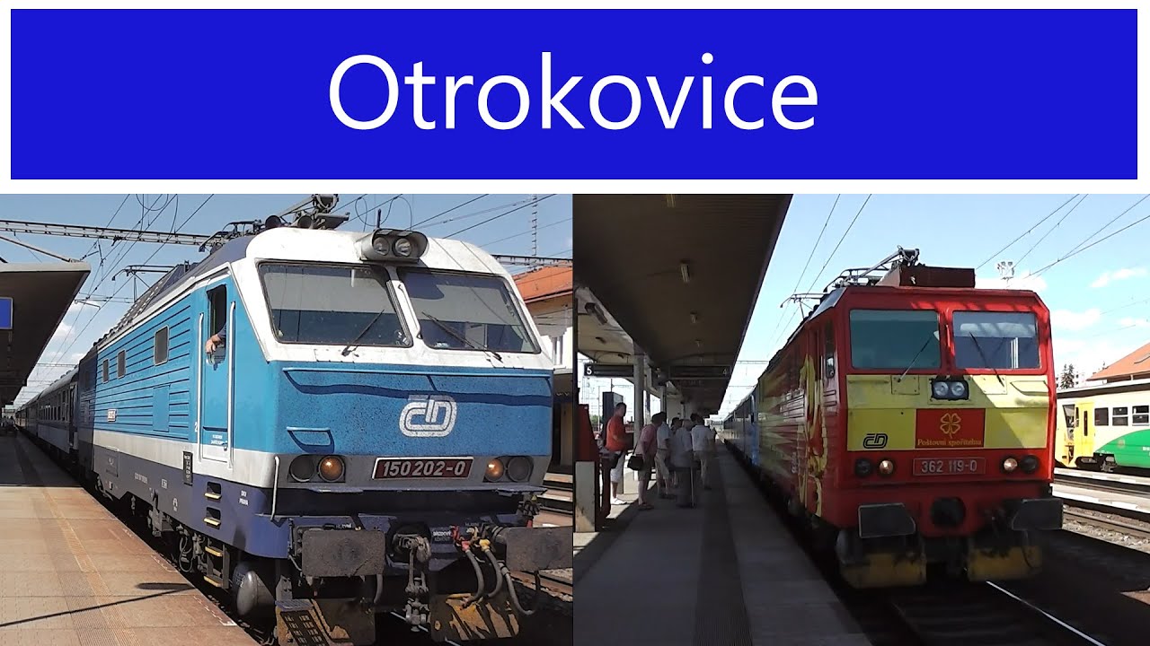 Vlaky Otrokovice - 22.7.2013 / Czech Trains Otrokovice