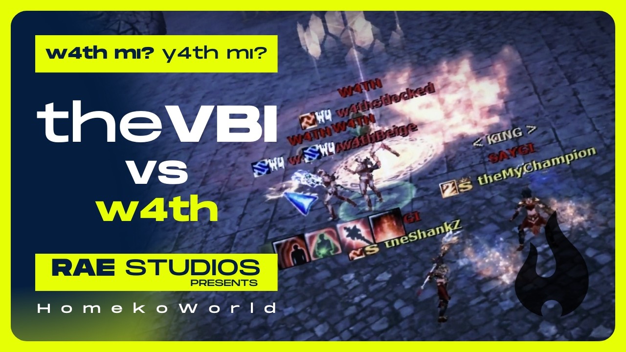 theVBI [SAYGI] vs w4th #homekoworld #knightonline