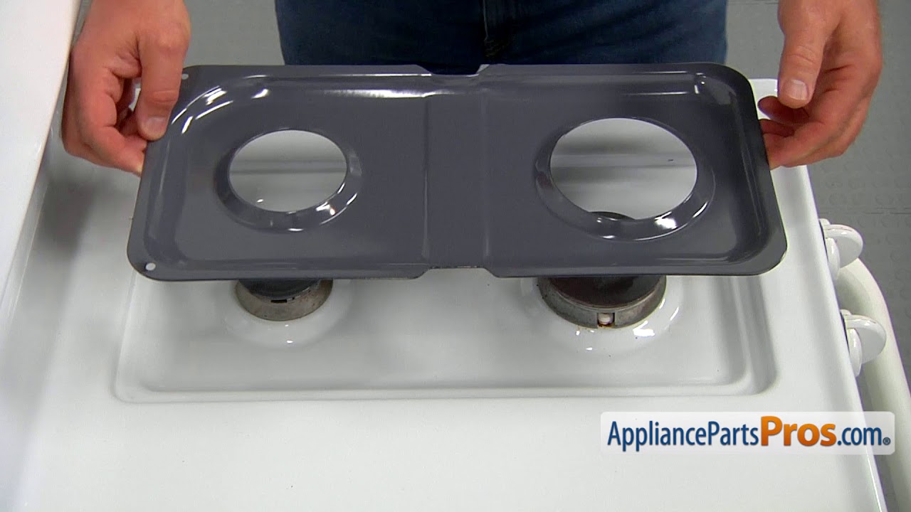 How To: GE Double Drip Pan WB34K10013