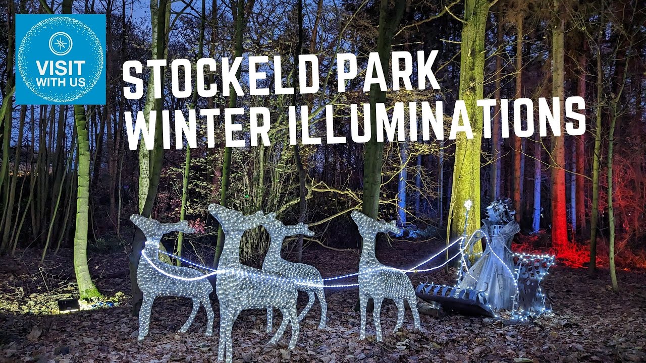 Stockeld Park Winter Illuminations and Nordic Skiing Vlog