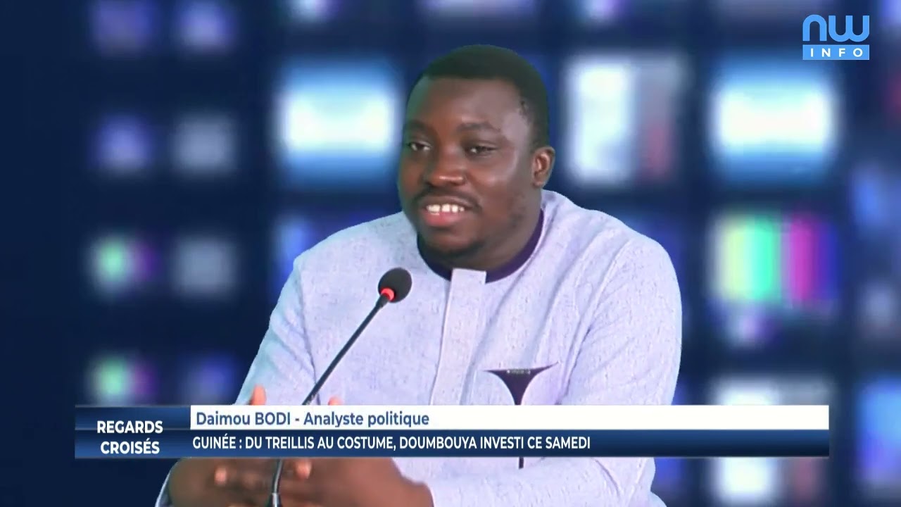 Guinée : du treillis au costume, Doumbouya investi ce samedi