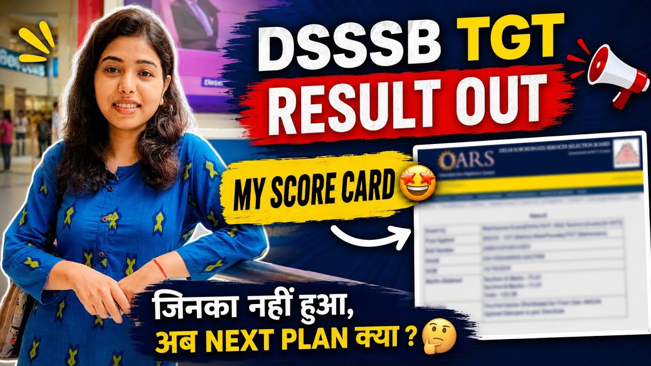 #dsssb TGT (MY SCORE)🎯🤩 #dsssbtgtmath #dsssbtgt #dsssb2026 #tgtmaths #dsssbresult #dsssbvacancy