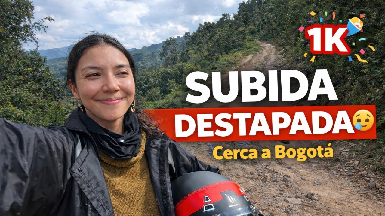¿De verdad pude? 😳 Subida, curvas y destapada 🏍️ | Cerca a Bogotá