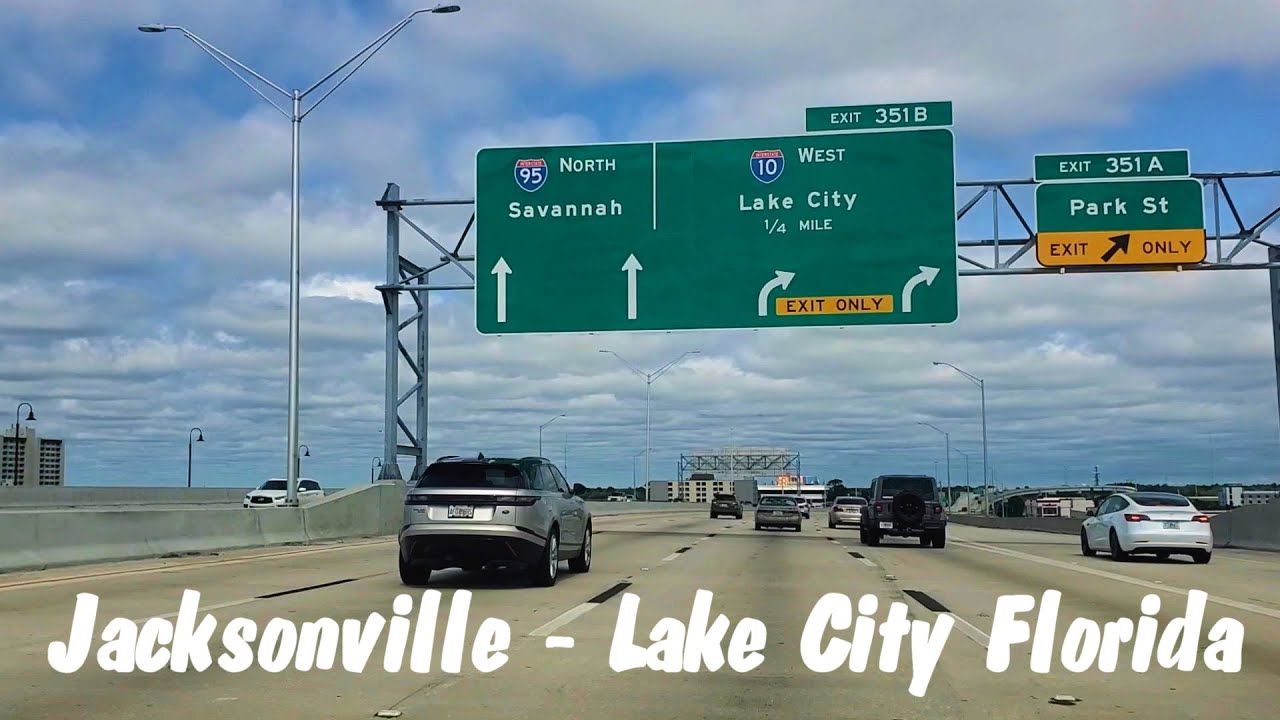 Road Jacksonville - Lake City Florida