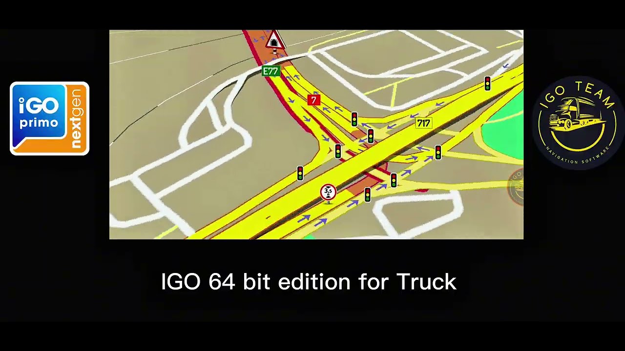Android GPS navigation with online traffic for Truck & Car drivers! IGO, Sygic, Tomtom!