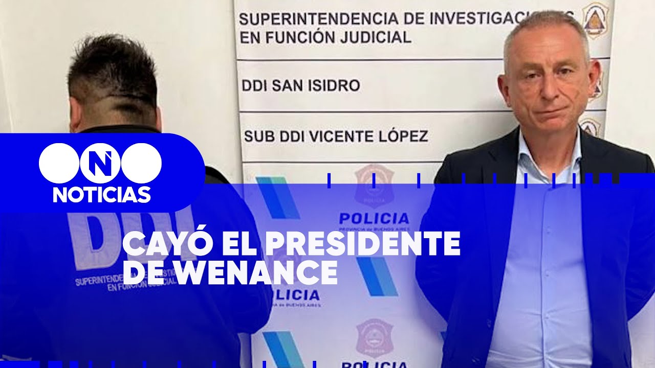 CAYÓ el PRESIDENTE de WENANCE - Telefe Noticias