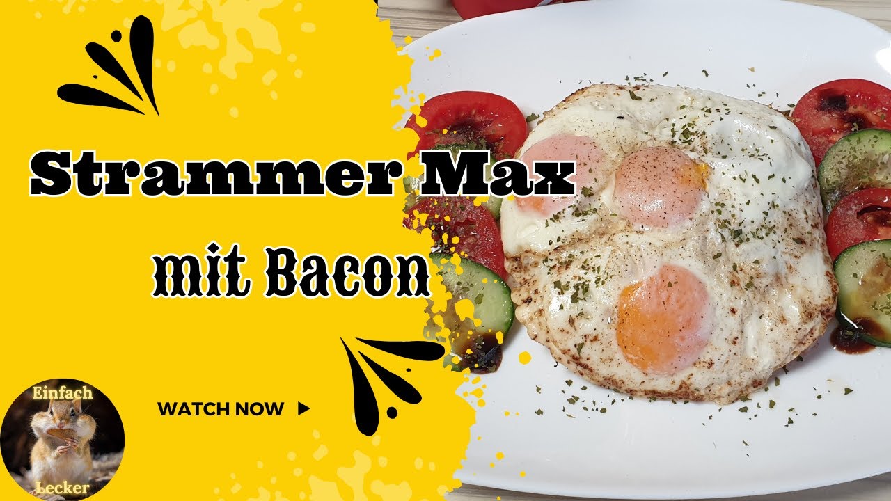 Strammer Max Rezept / Breakfast Toast Recipe