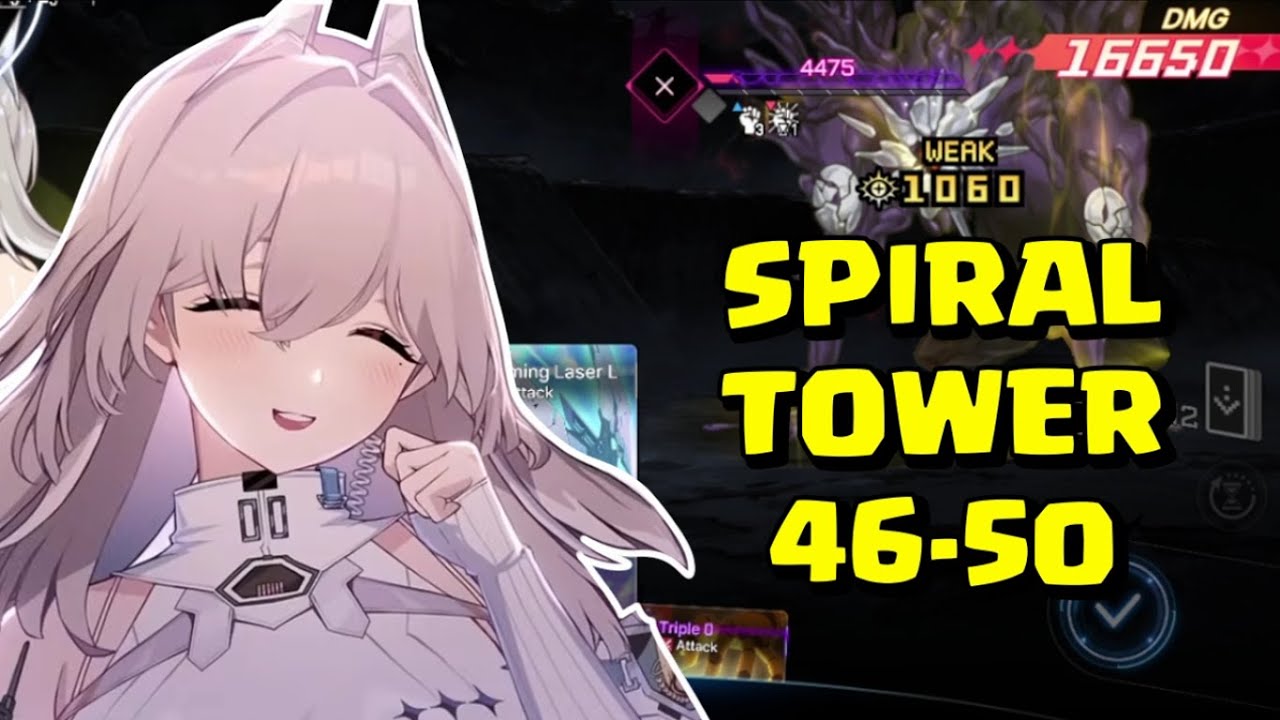 Chaos Zero Nightmare Spiral Tower 46-50 Sereniel #czn