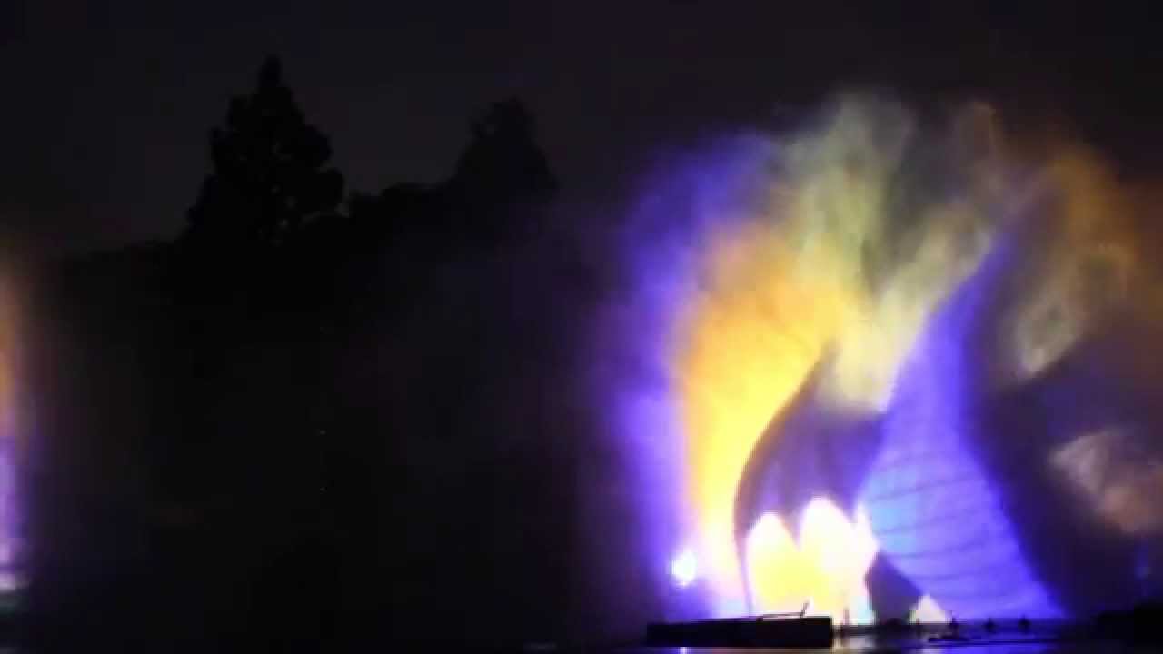 Fantasmic! Show 2015 at Disneyland Full