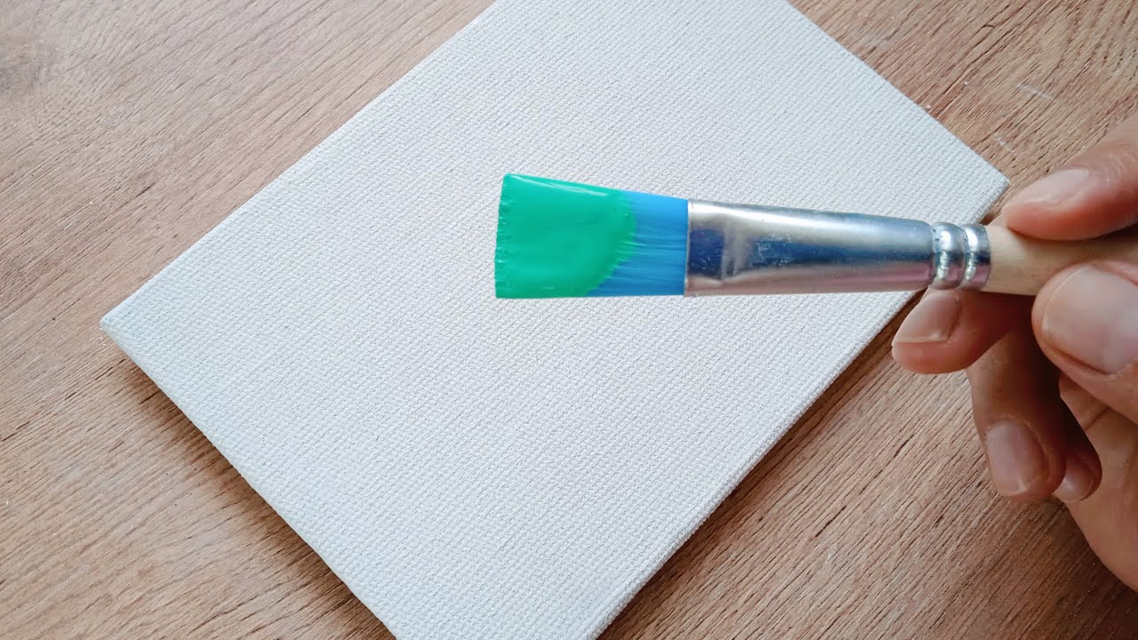 Easy beach painting 🏝️/ Acrylic Painting for Beginners
