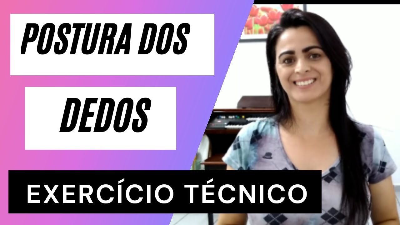 Como corrigir postura da mão e dos dedos.... Aplique essa técnica.